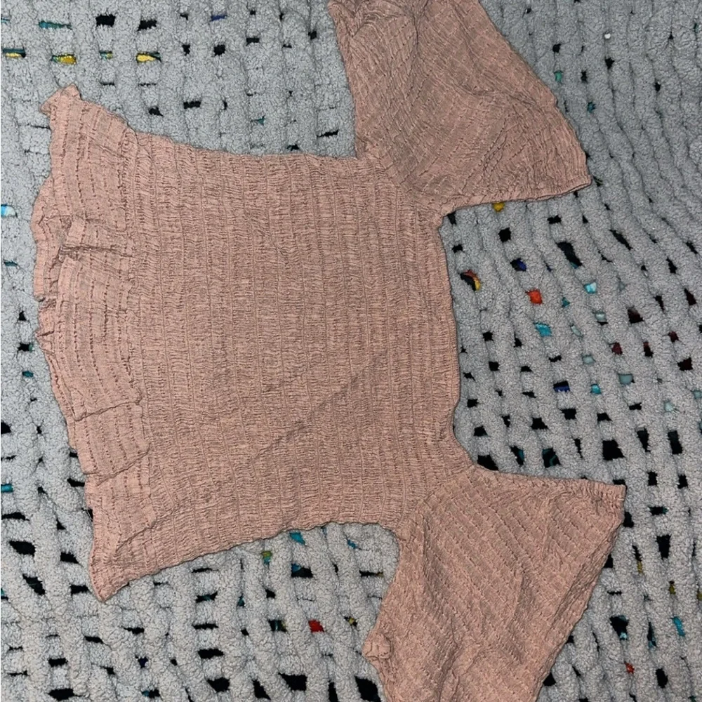 Pink Ruffled Top - Picture 2 of 2